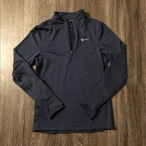 NIKE DRI-FIT RUNNING 1/4 ZIP SWEATER